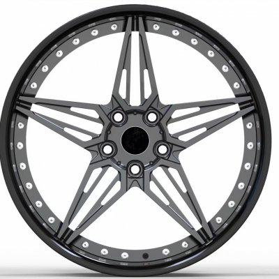 BMW 2 piece car forged wheels