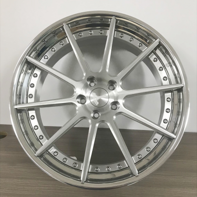 Brushed polished 2 Pieces Tesla Model 3 wheels Tesla Model x wheels, Tesla model y wheels, Tesla model s wheels (1)