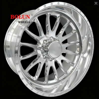 24*12 8*170 24 inch ford f250 polished truck wheels (1)