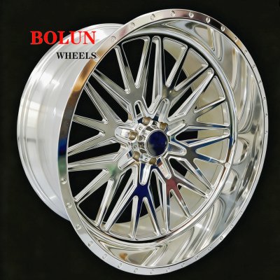 28*14 ET:-76 6*139.7 Polished GMC DENALI FORGED TRUCK WHEELS