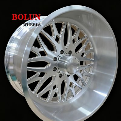 26*14 inch 8*180 sierra denali 2500 hd flat brsuhed forged truck wheels