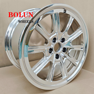 Ford mustang gt500 18*9.0/18*10 wheels chrome (1)