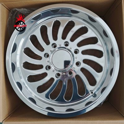 Bolun custom polished 8x170 pcd 20x10 super single for ford f250