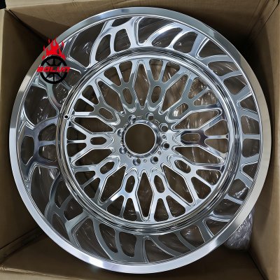 Bolun custom polished 30x16 super single wheels for Ford 2020 f150
