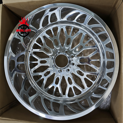 Bolun custom polished 30x16 super single wheels for Ford 2020 f150 (1)