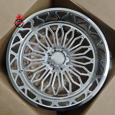 Custom forged polished 26*14 GMC SIERRA rims wheels