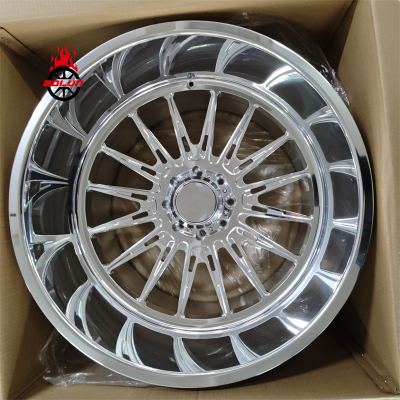Forged 8x170 Polished 8 Lug 26X14 FORD F250 WHEEL RIM (1)