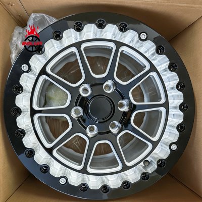 Beadlock FORD F150 17*10 Black milled wheels