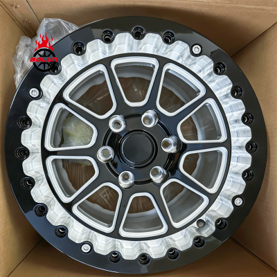 Beadlock FORD F150 17*10 Black milled wheels (1)