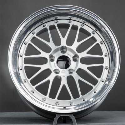 Barrel polished spoke brushed 19*9.5 19*10.5 2-piece BMW E90 forged wheels 