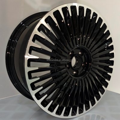 20*8.0 20*9 Mercedes E300 black machined face custom forged wheels
