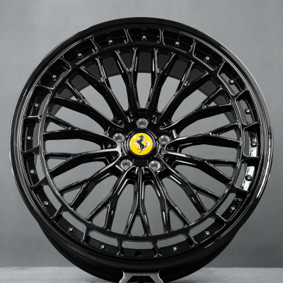 monoblock luxury 21*9.0 22*11 Ferrari forged wheels (1)