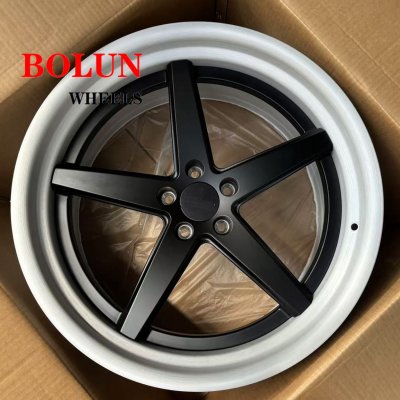 Custom 2-piece high performance 21*9.0 21*11 maserati 6061-T6 aluminum forged wheels