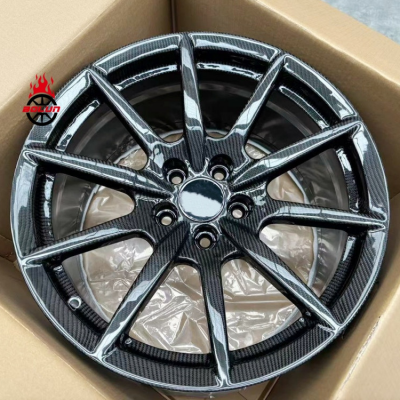 17X8.0 18X10 Honda carbon fiber wheels  (1)