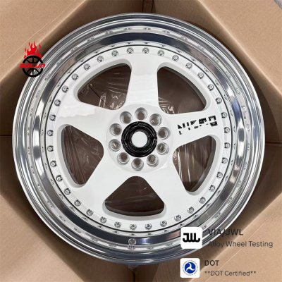 2 pieces 18x10 Nissan forged wheels Nismo