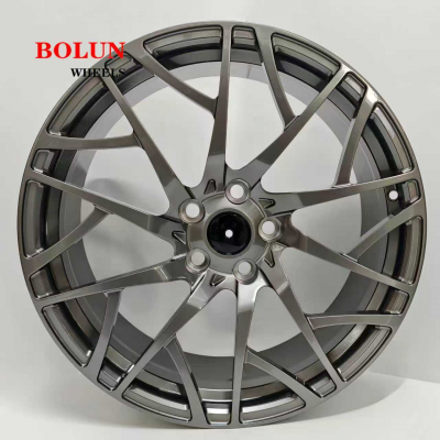 19*9.0 toyota Camry custom Gunmetal forged wheels (1)