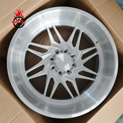 Brushed 26x14 Chevrolet  Silverado 3500 forged wheels (1)