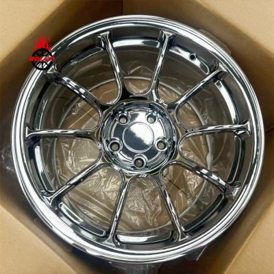 18*10.5 custom Mitsubishi lancer evolution chrome forged wheels