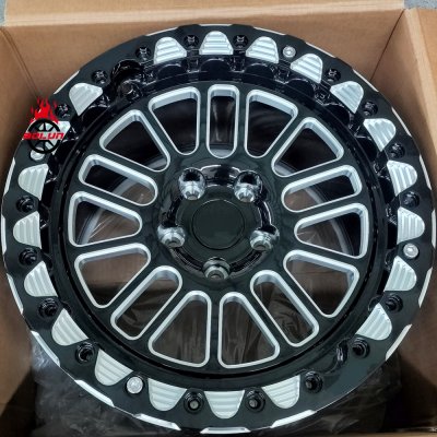 Custom black milled 19*10 18*12 corvette c7 forged wheels