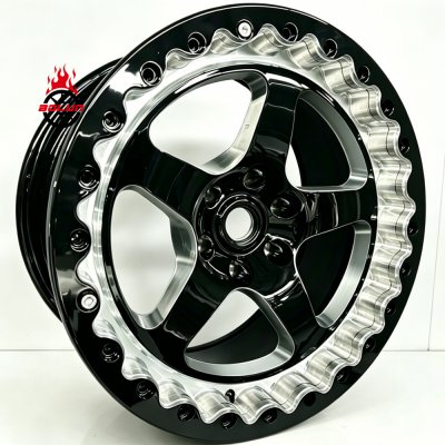 Black milled 20*10 20*9.0 Chevrolet Tahoe forged wheels