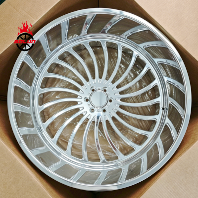 Custom Polished 30*16 Chevy Silverado forged wheels China (1)